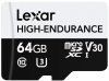 Lexar Karta microSD High Endurance 64GB C10 A1 U1 V30 100/35MB/s